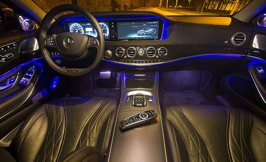 Asientos delanteros Mercedes S63 AMG - foto: www.luxury360.es